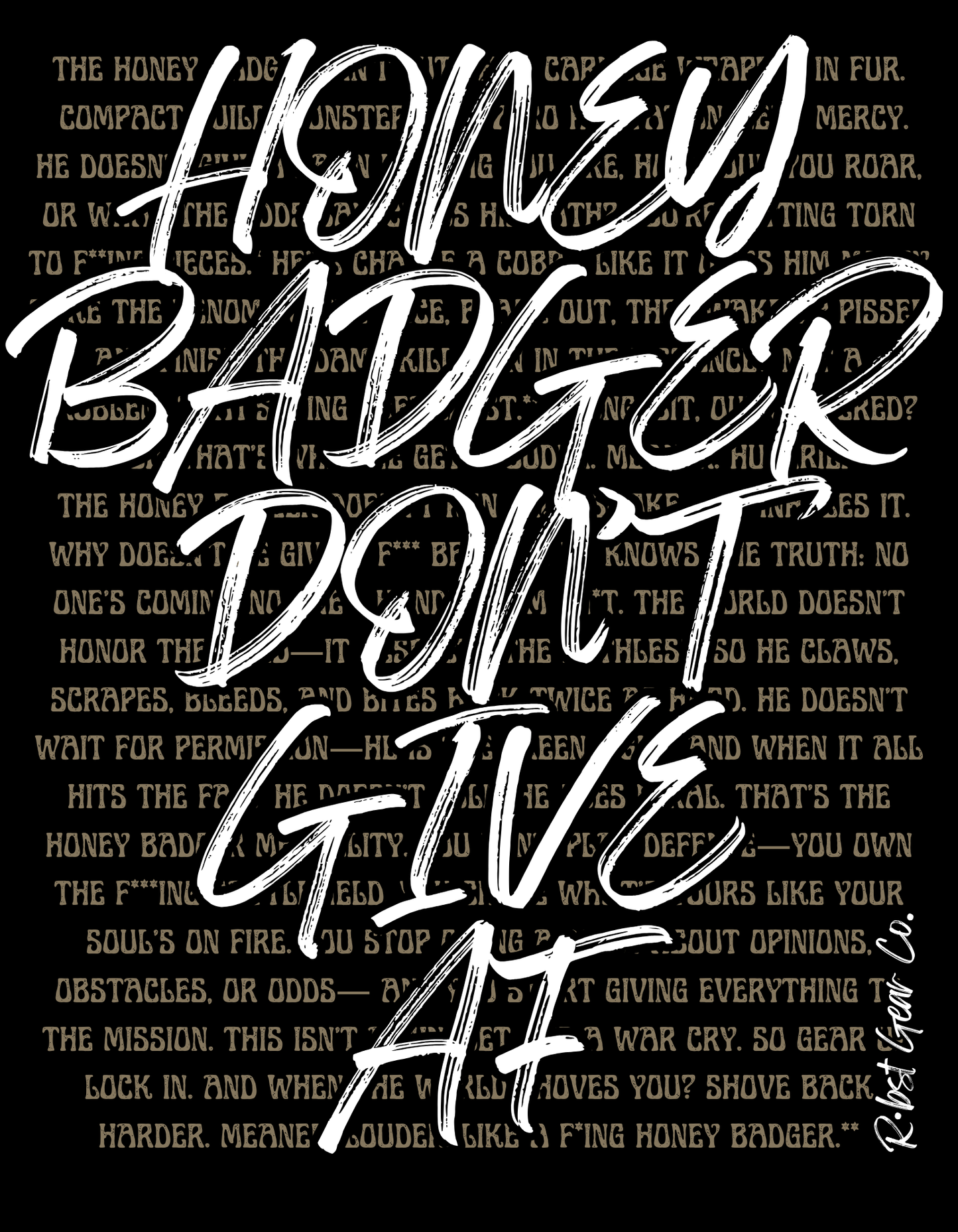 Don't Give AF | Black