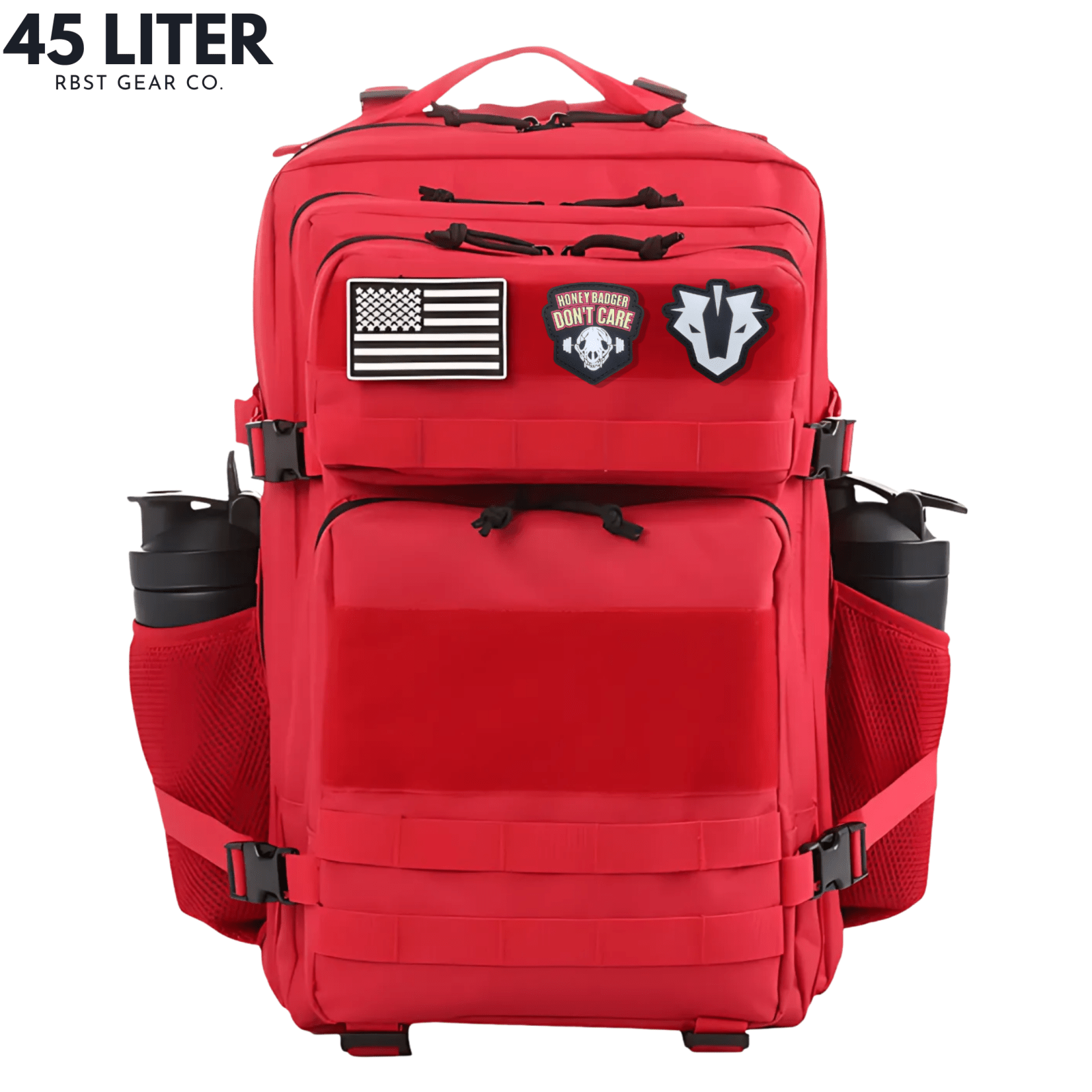 45L Tactical Backpack – Ruby