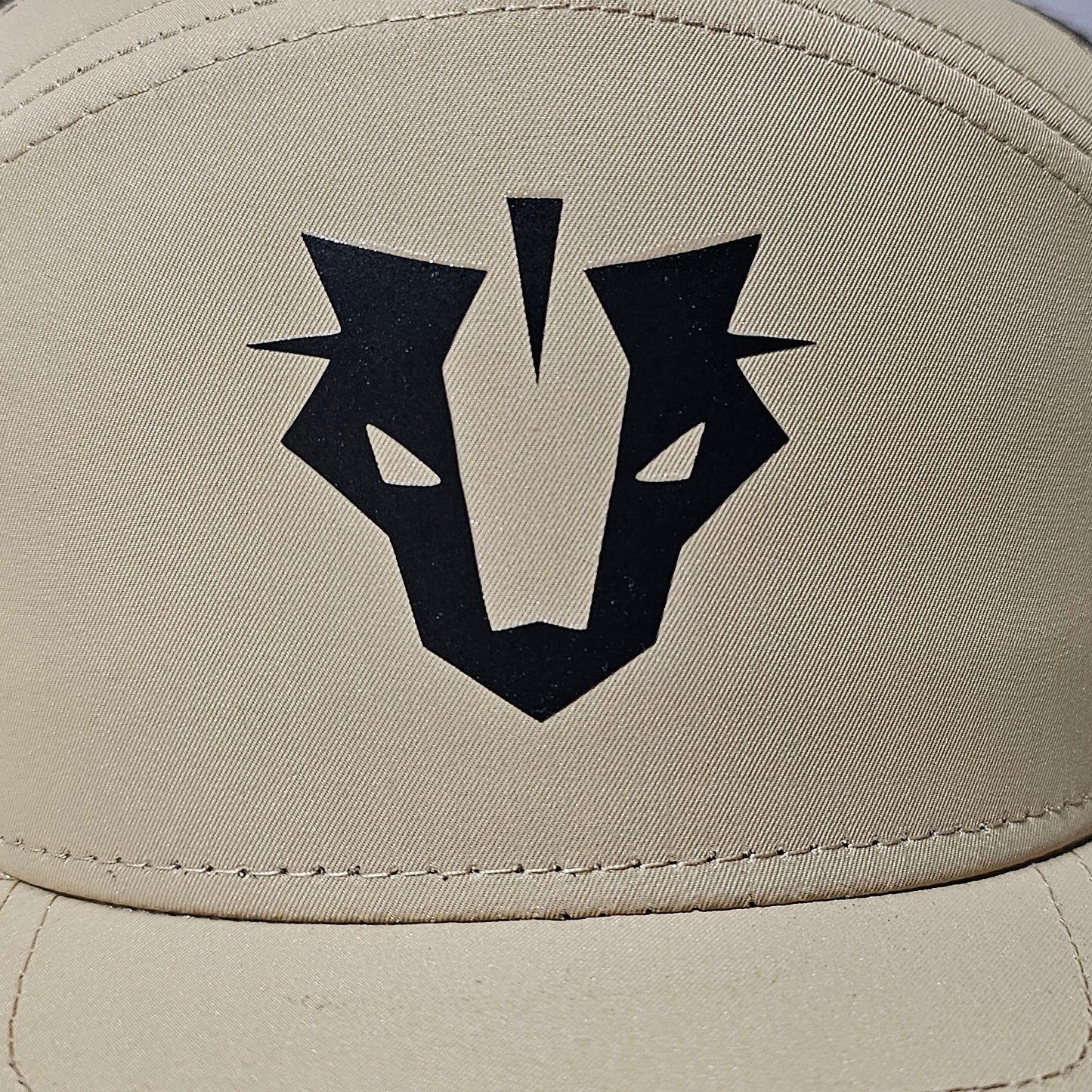 Tan 707 Snapback Panel Trucker Cap