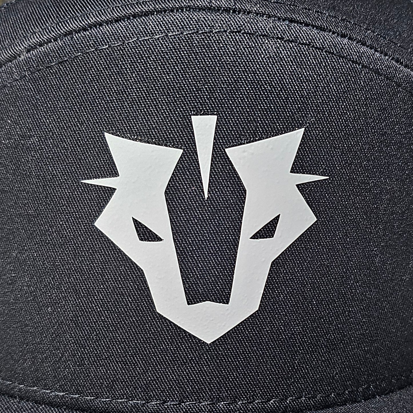 Black 707 Snapback Panel Trucker Cap