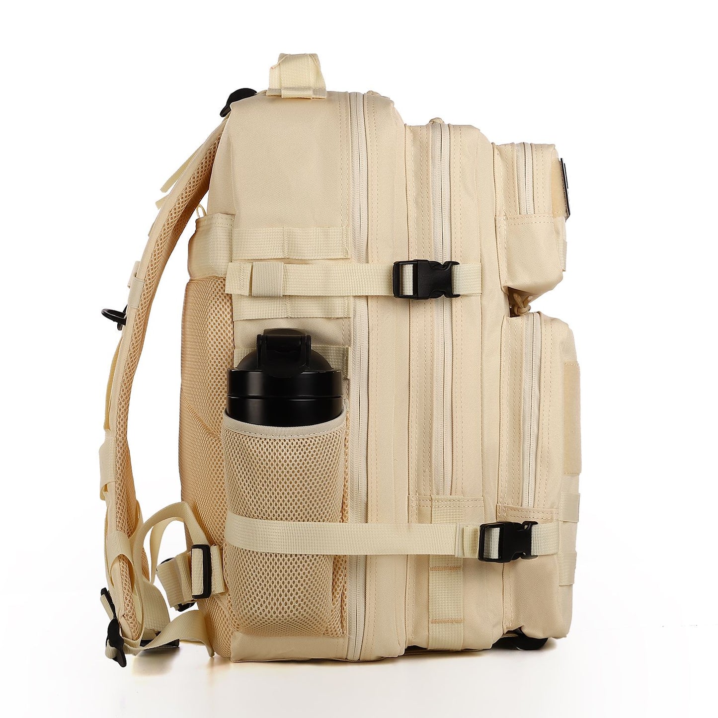 45L Tactical Backpack – Sandstone - Rugged & Versatile