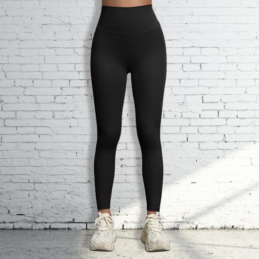 RBST GEAR CO Womens High Waist Workout Leggings | black