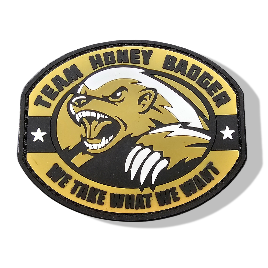 team honey badger - rbst gear co - honey badger dont care