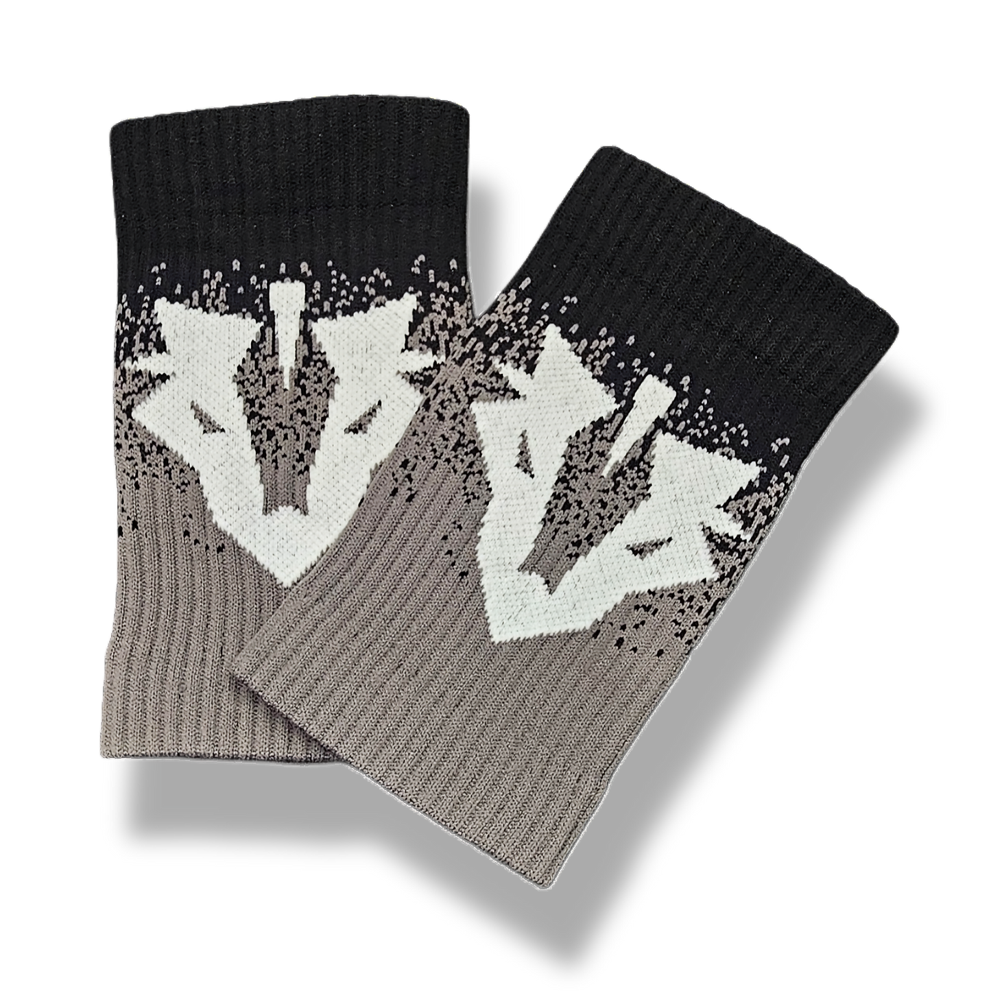 Close-up view of the Badger wristband designed to wick away sweat during intense workouts.
