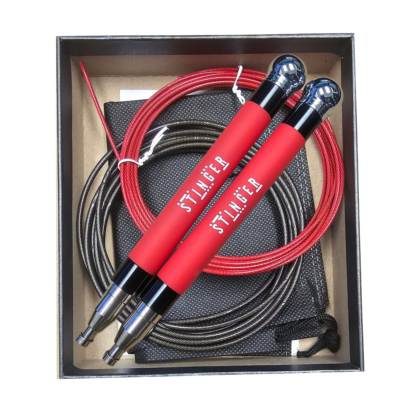 Gift box for RBST GEAR CO jump rope for crossfit , the best speed rope fro 2024 and 2025 come with 2 ropes and a bag for the jump rope