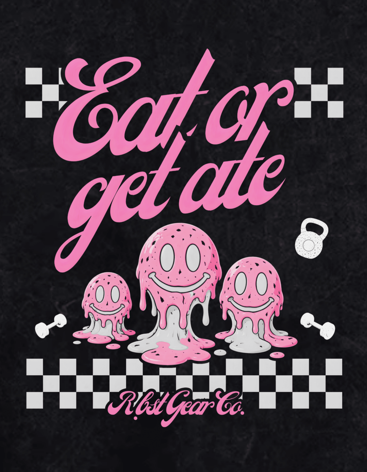 Eat or get ate | T-shirt | 2 Colors - RBST GEAR CO.