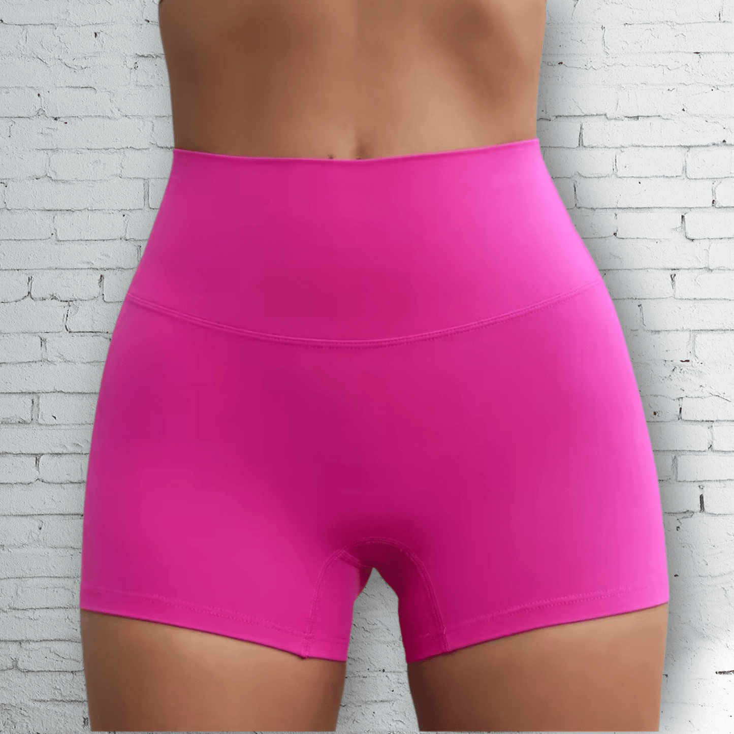 High Waist Shorts | 3" inseam | Rhododendron powder - RBST GEAR CO.