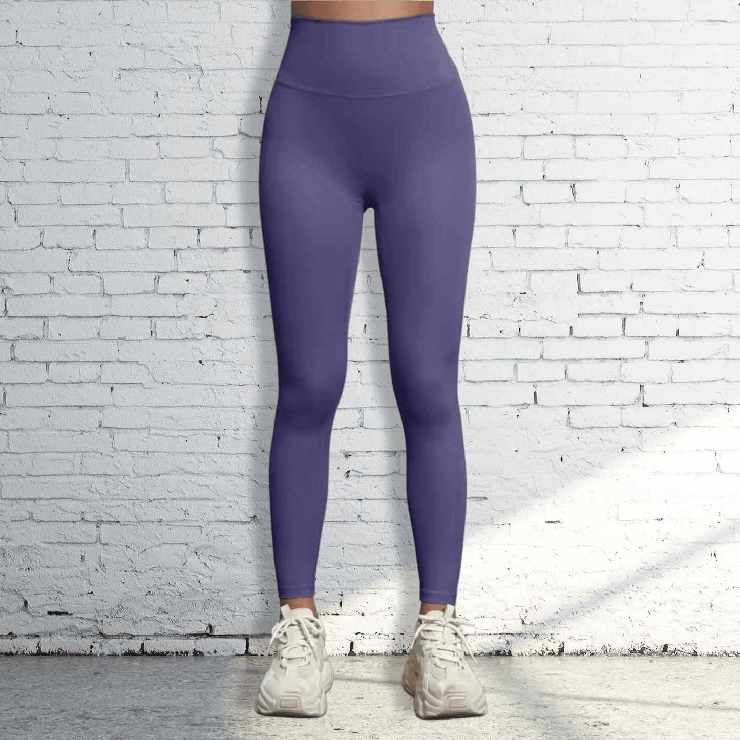 High Waist Workout Leggings | Midnight Blue Purple - RBST GEAR CO.