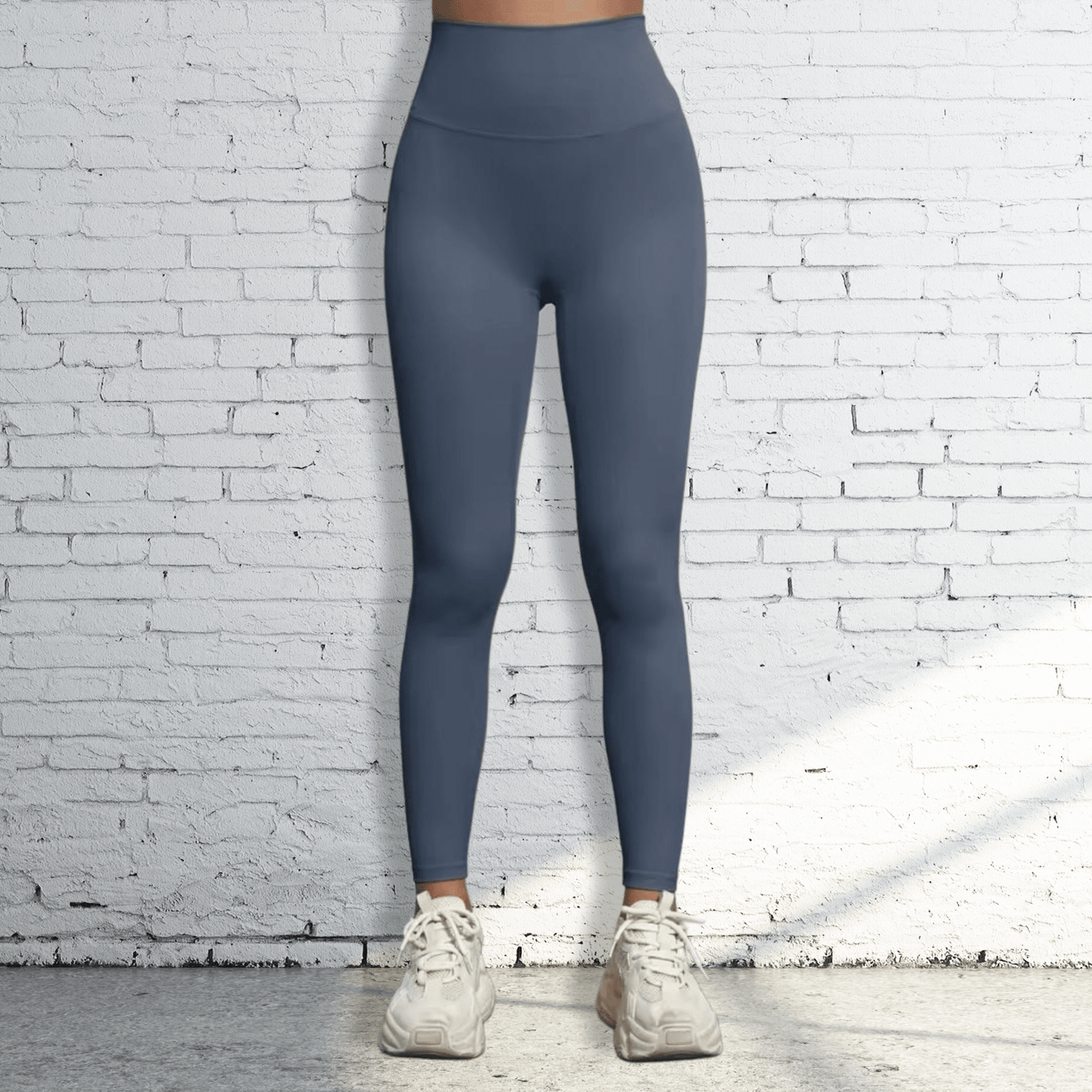 High Waist Workout Leggings | Navy Blue - RBST GEAR CO.