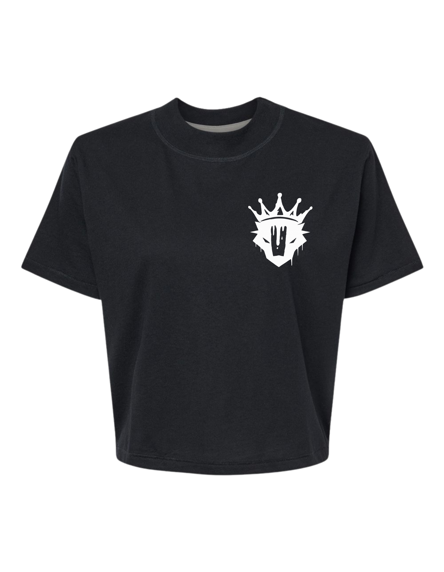LFT HVY SHT | Crop | Black