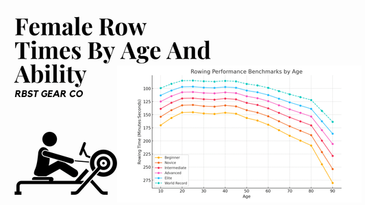 Female - Row Times and Rowing Standards By Age And Ability - ROWING LEVEL - RBST GEAR CO.