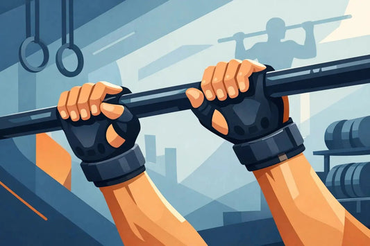Fingerless CrossFit Grips for High-Rep Bar Work - RBST GEAR CO.