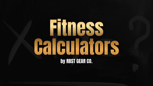 FREE Fitness calculators by RBST GEAR CO. - RBST GEAR CO.