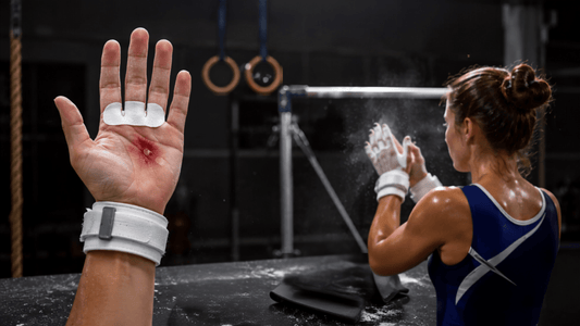Gymnastics Grip Tear Prevention Example - RBST GEAR CO.