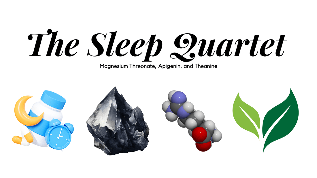 The Sleep Quartet: Melatonin, Magnesium Threonate, Apigenin, and Theanine - RBST GEAR CO.