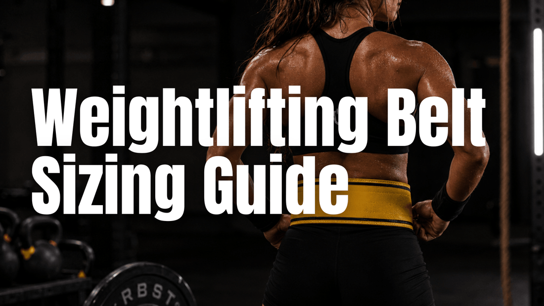 Weightlifting Belt Sizing Guide - RBST GEAR CO.