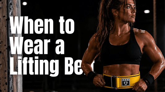 When to Wear a Lifting Belt - RBST GEAR CO.