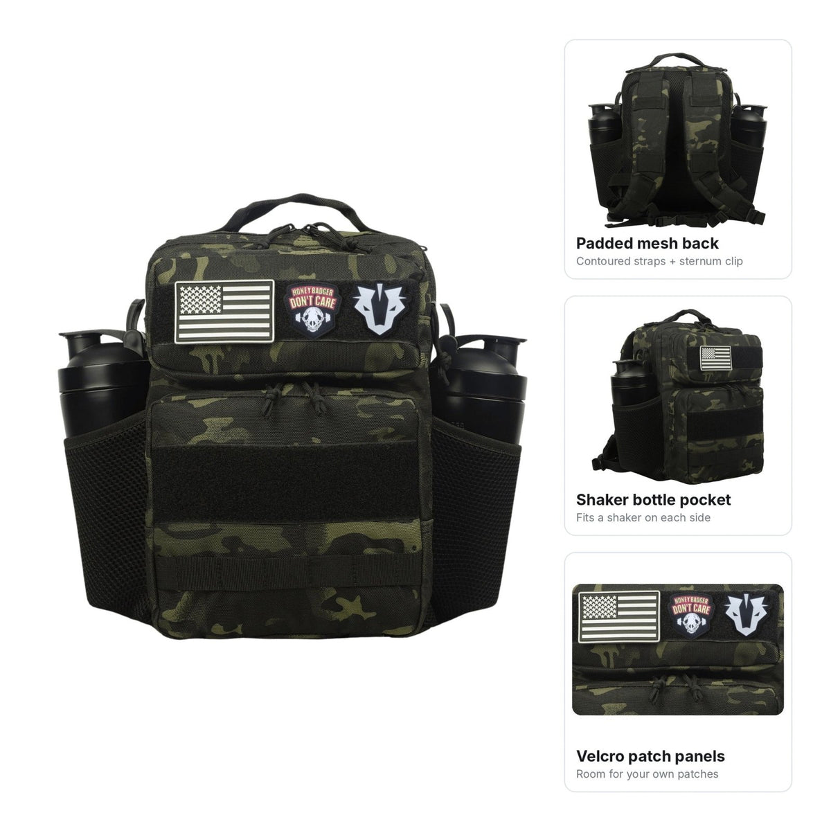15L Tactical Backpack | Crossfit & Hyrox | Compact & Rugged - RBST GEAR CO.