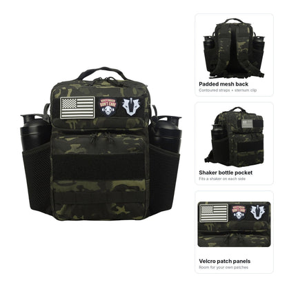 15L Tactical Backpack | Crossfit & Hyrox | Compact & Rugged - RBST GEAR CO.