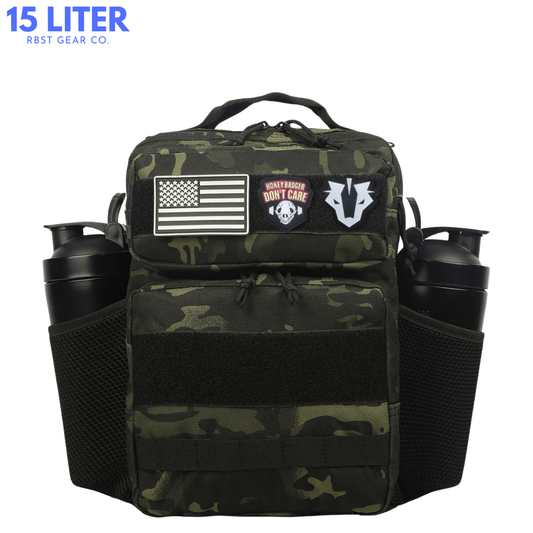 15L Tactical Backpack – Deep Woods Camo - Compact & Rugged - RBST GEAR CO.