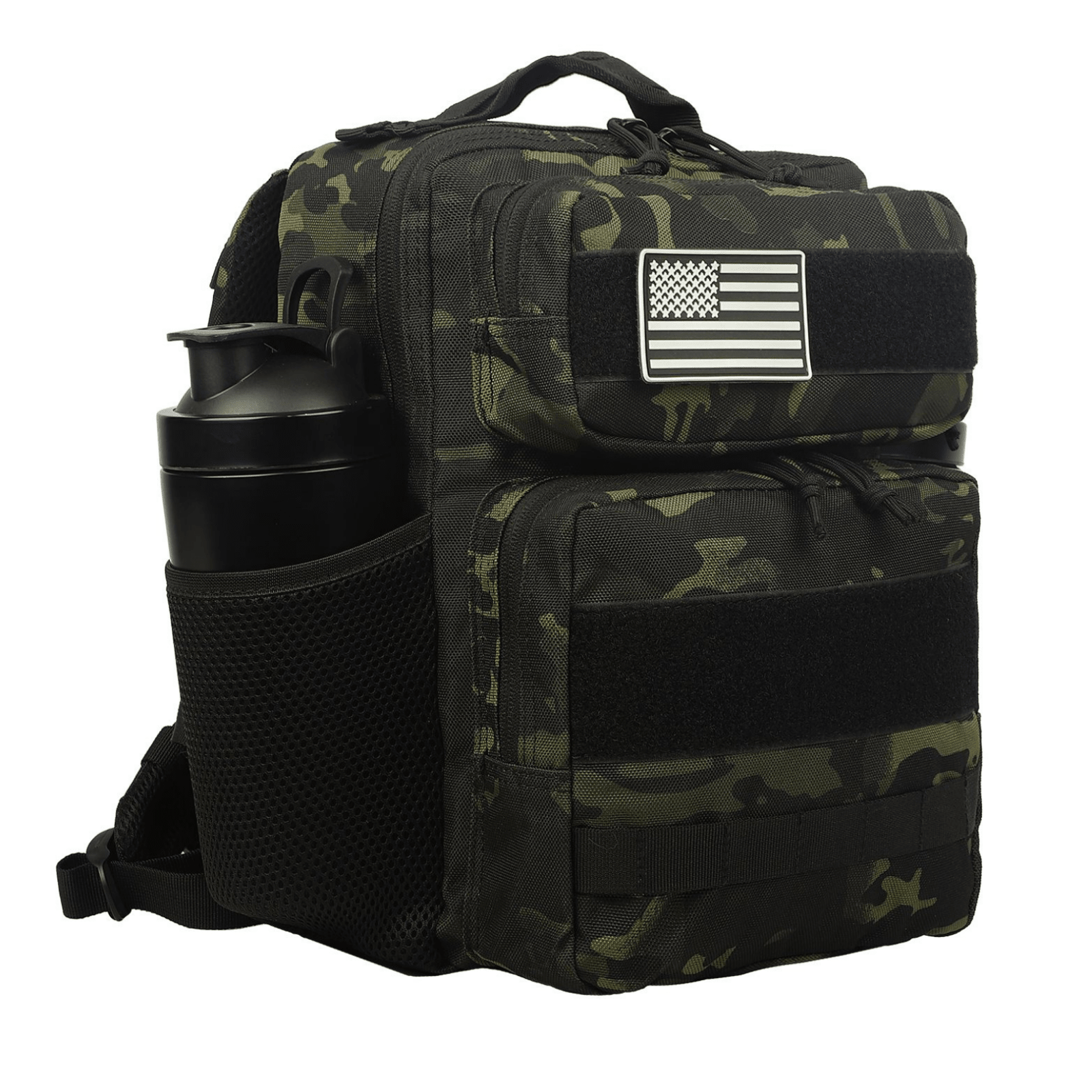 15L Tactical Backpack – Deep Woods Camo - Compact & Rugged - RBST GEAR CO.