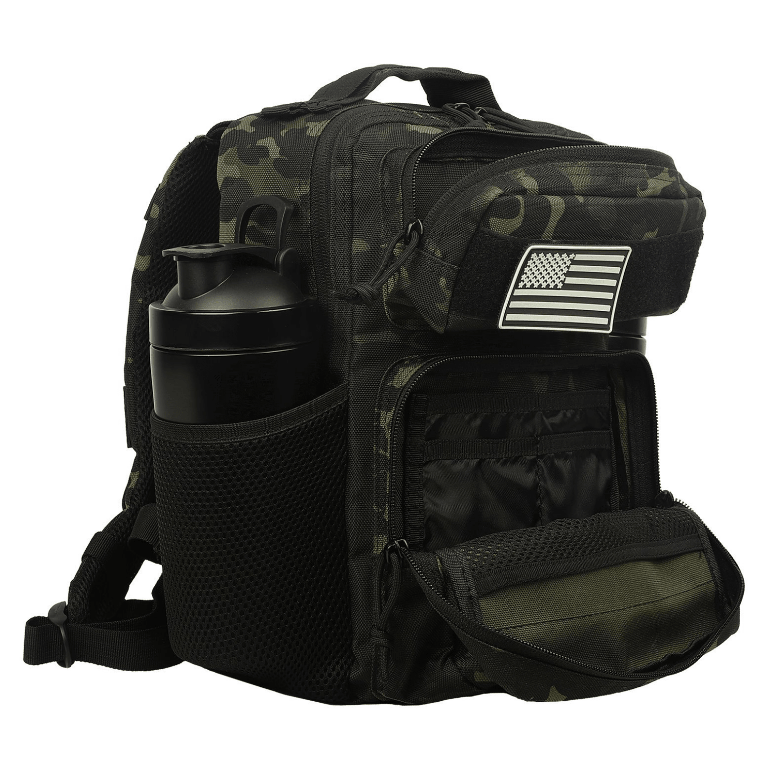 15L Tactical Backpack – Deep Woods Camo - Compact & Rugged - RBST GEAR CO.