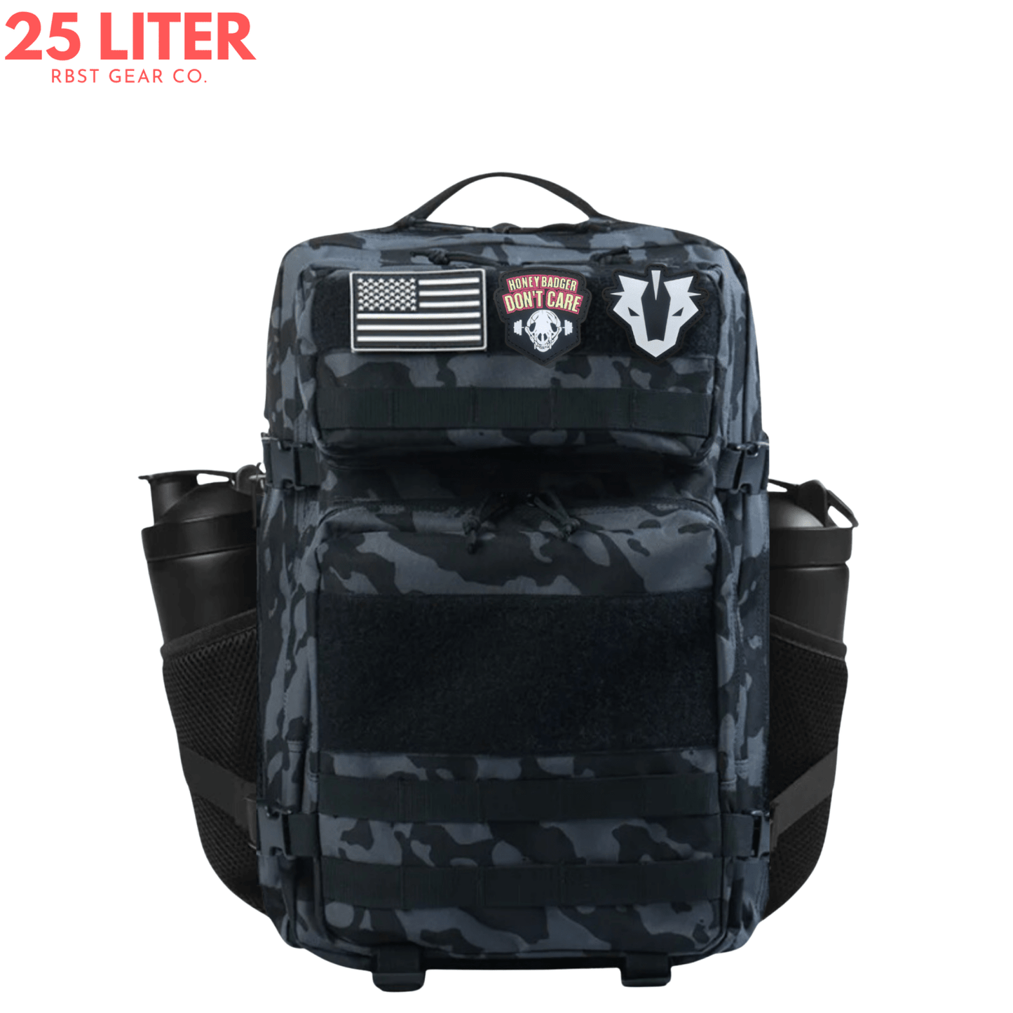 25L Tactical Backpack – Forest Camo - Durable & Functional - RBST GEAR CO.