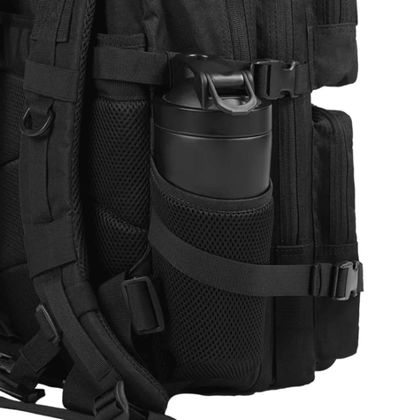 25L Tactical Backpack – Graphite Black - Durable & Functional - RBST GEAR CO.