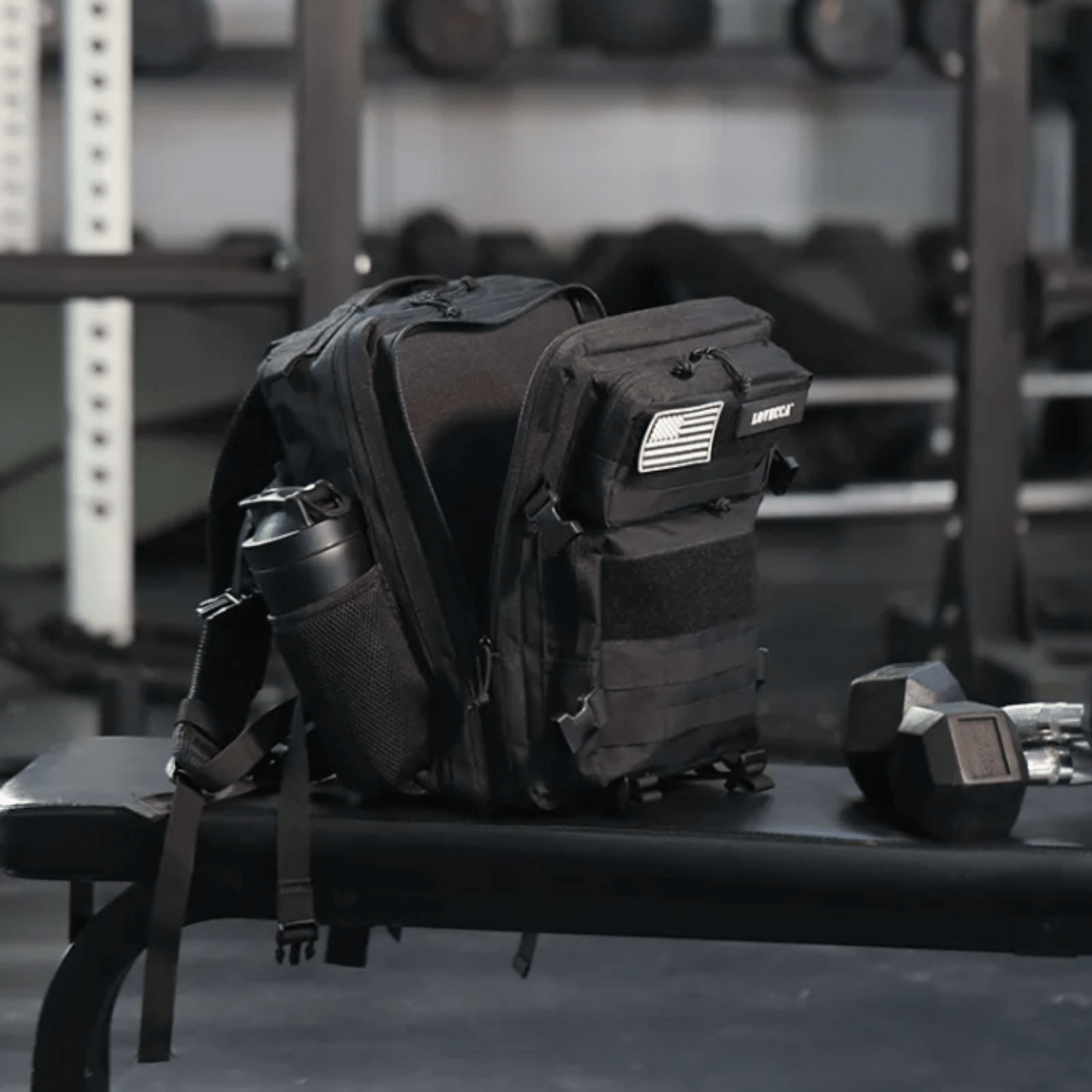 25L Tactical Backpack – Graphite Black - Durable & Functional - RBST GEAR CO.