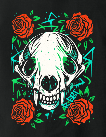 Honey Badger Skull | Black