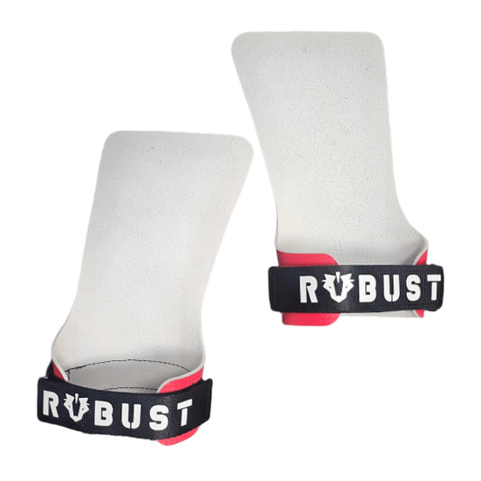 CrossFit pullup grips front-facing, highlighting design, durability, and premium craftsmanship.