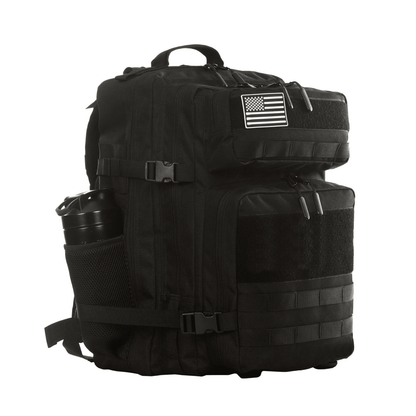 45L Meal Prep Tactical Backpack – Graphite Black - Durable & Multifunctional - RBST GEAR CO.
