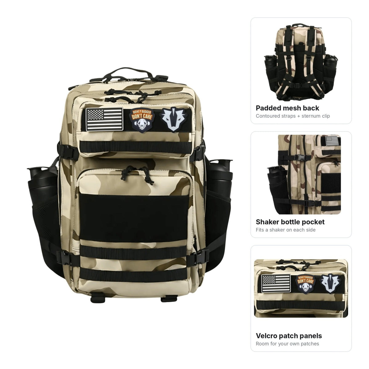 45L Tactical Backpack | Crossfit & Hyrox | Rugged & Versatile - RBST GEAR CO.