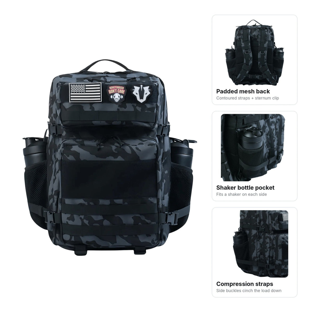 45L Tactical Backpack | Crossfit & Hyrox | Rugged & Versatile - RBST GEAR CO.