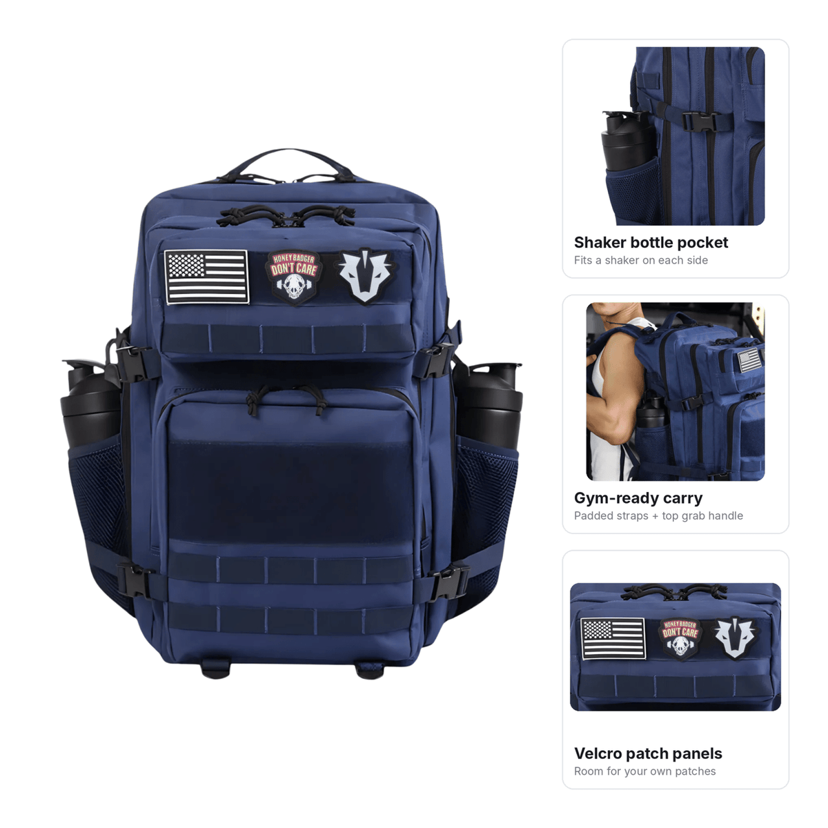 45L Tactical Backpack | Crossfit & Hyrox | Rugged & Versatile - RBST GEAR CO.