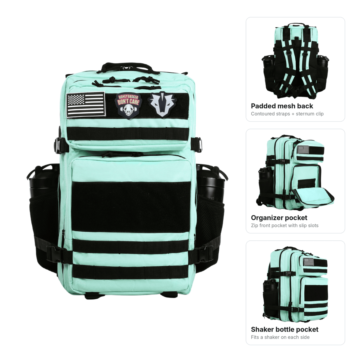 45L Tactical Backpack | Crossfit & Hyrox | Rugged & Versatile - RBST GEAR CO.
