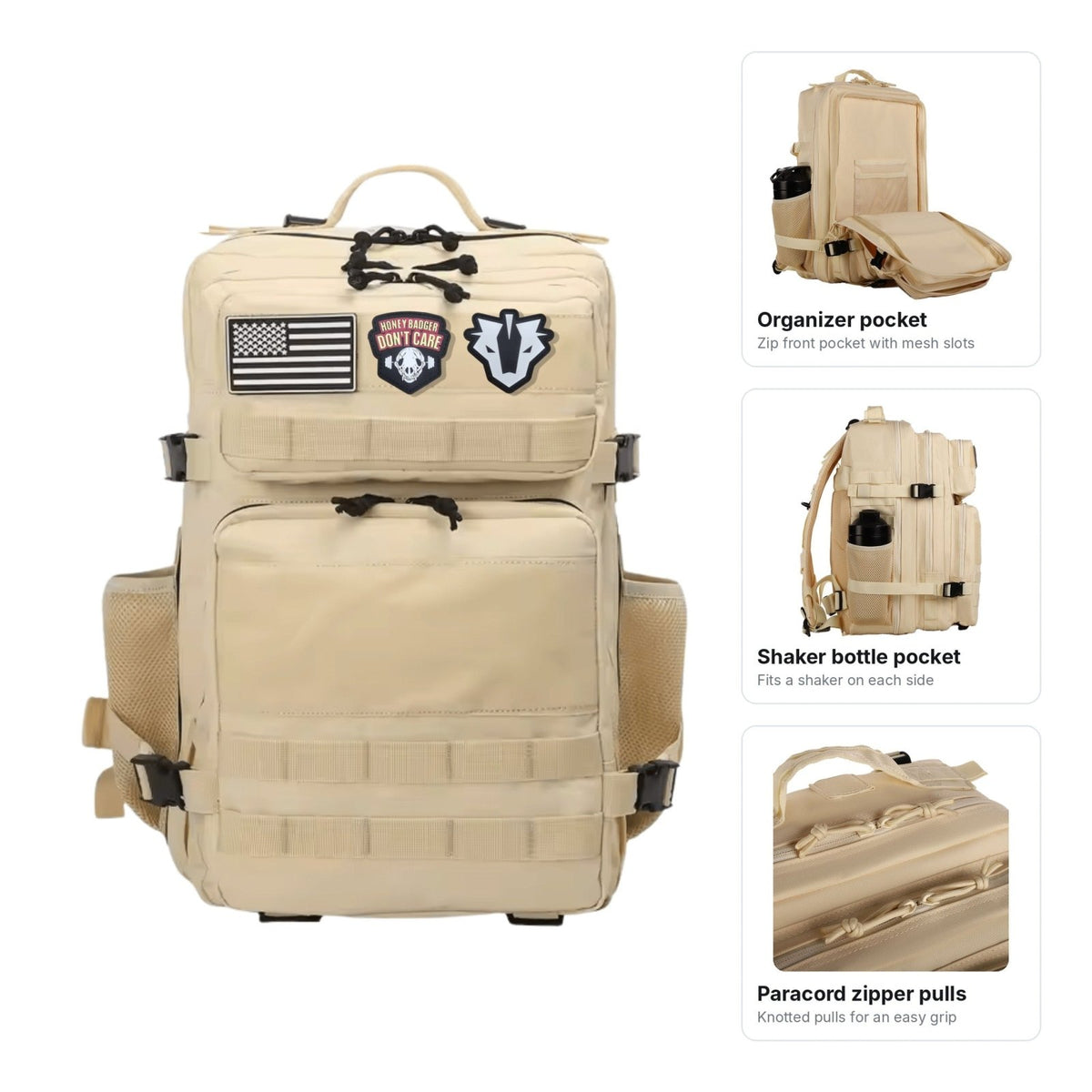 45L Tactical Backpack | Crossfit & Hyrox | Rugged & Versatile - RBST GEAR CO.
