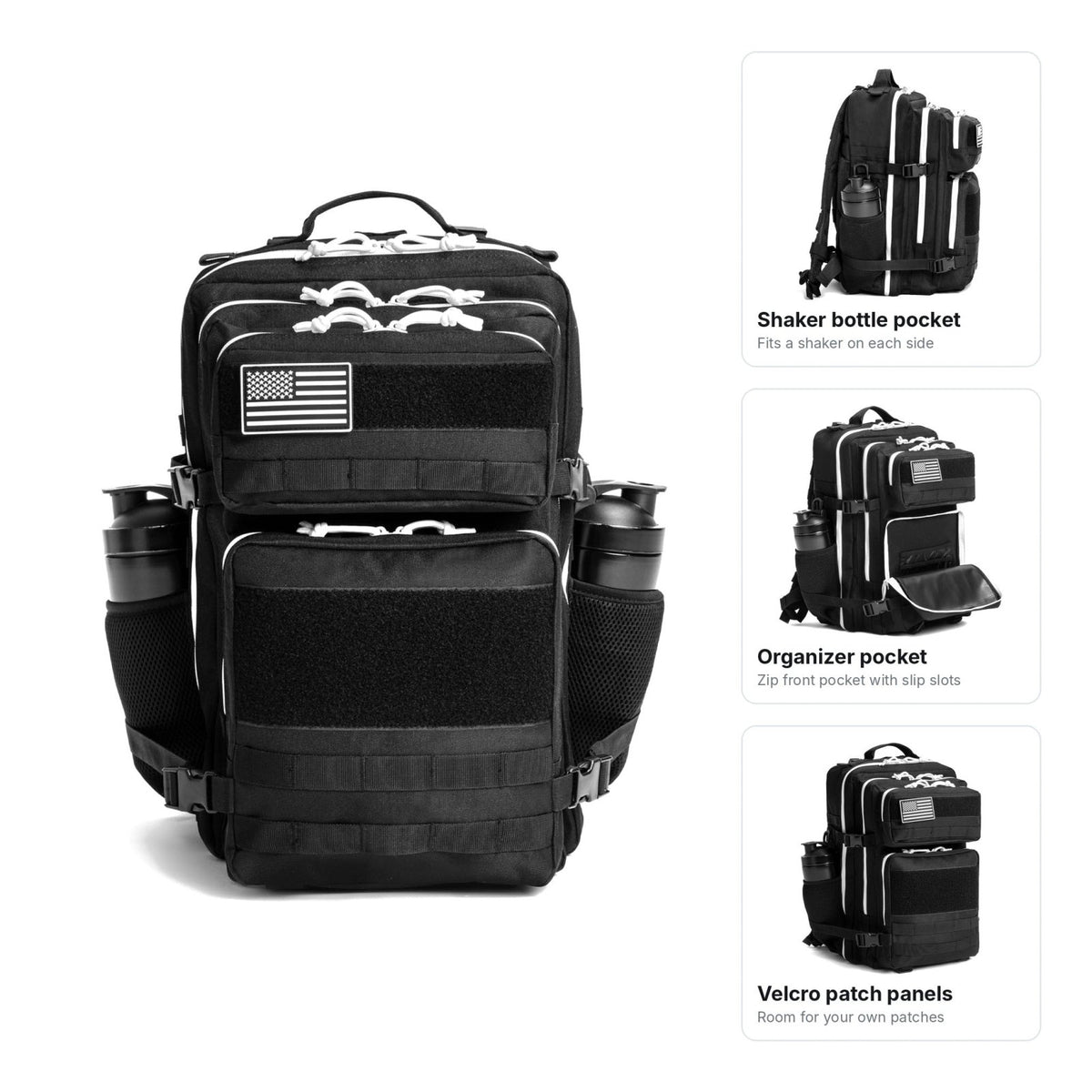 45L Tactical Backpack | Crossfit & Hyrox | Rugged & Versatile - RBST GEAR CO.