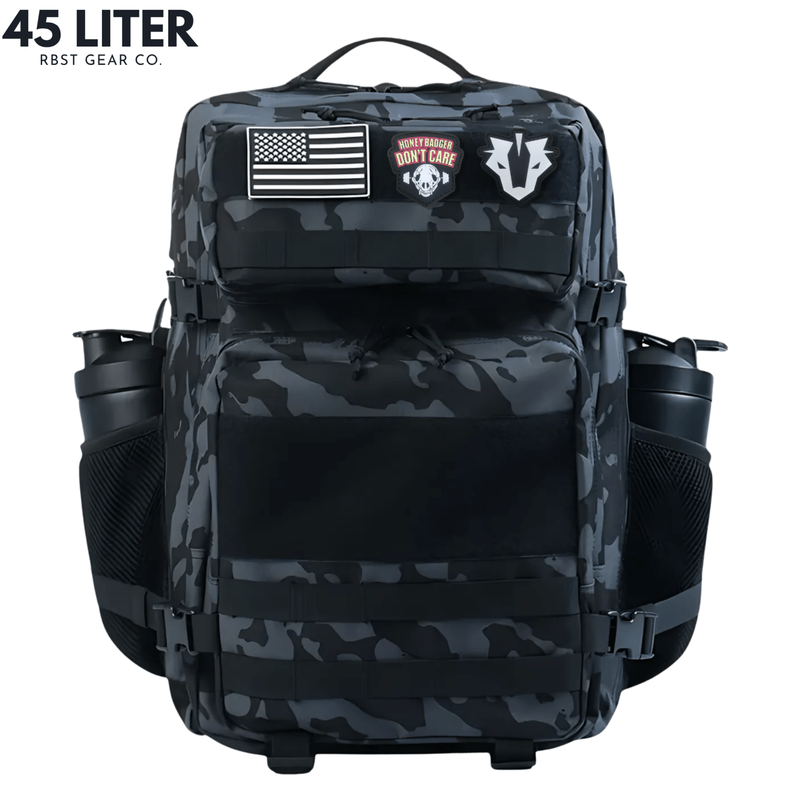 45L Tactical Backpack – Forest Camo - Rugged & Versatile - RBST GEAR CO.