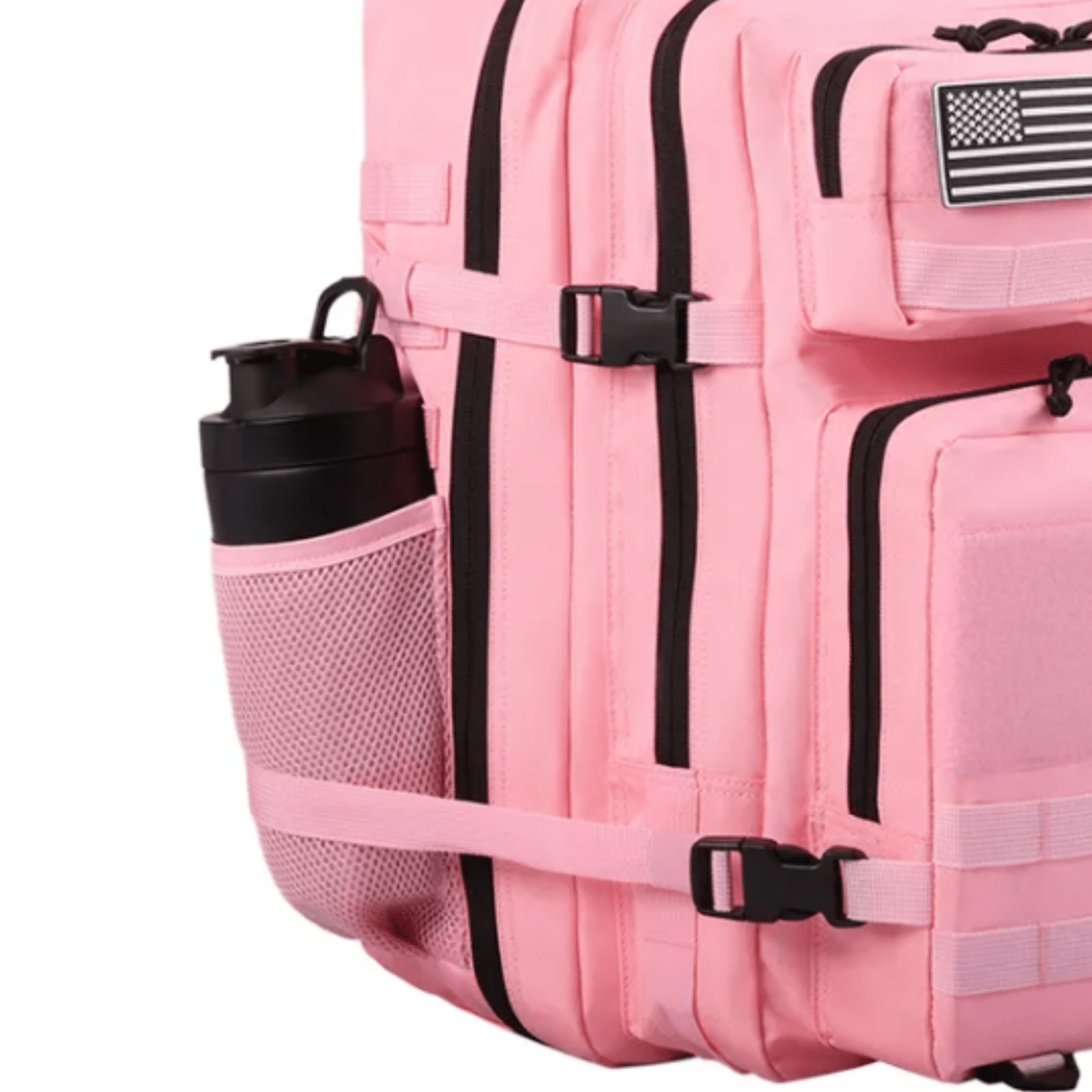 45L Tactical Backpack – Pastel Pink - Rugged & Versatile - RBST GEAR CO.