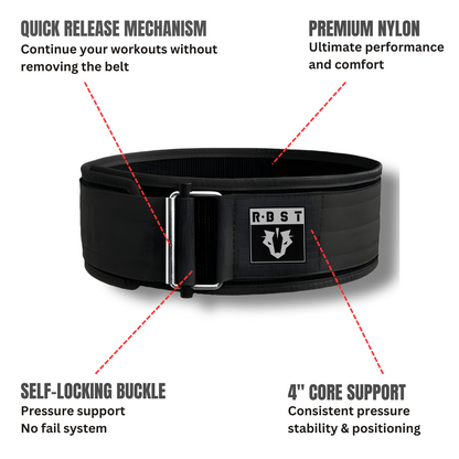 Badger Hug Lifting Belt – Gray | Ultimate Core Support