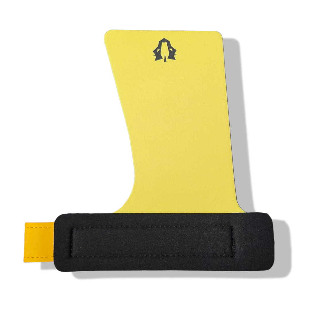 🔥 Iron-X Pull-Up Grips - Venom Green | Rubber Hand Grips