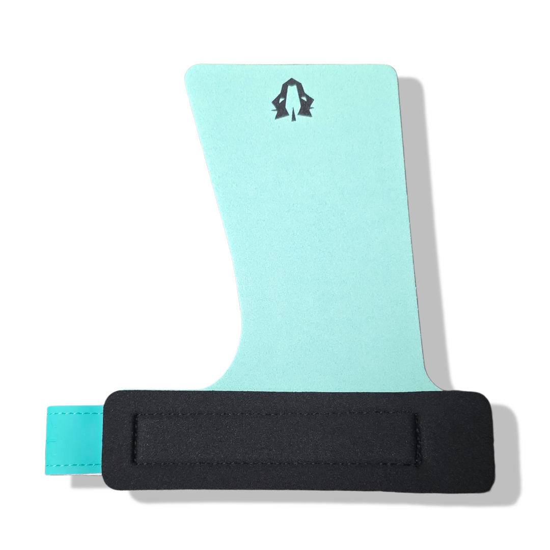 🔥 Iron-X Pull-Up Grips - Alpine White | Rubber Hand Grips