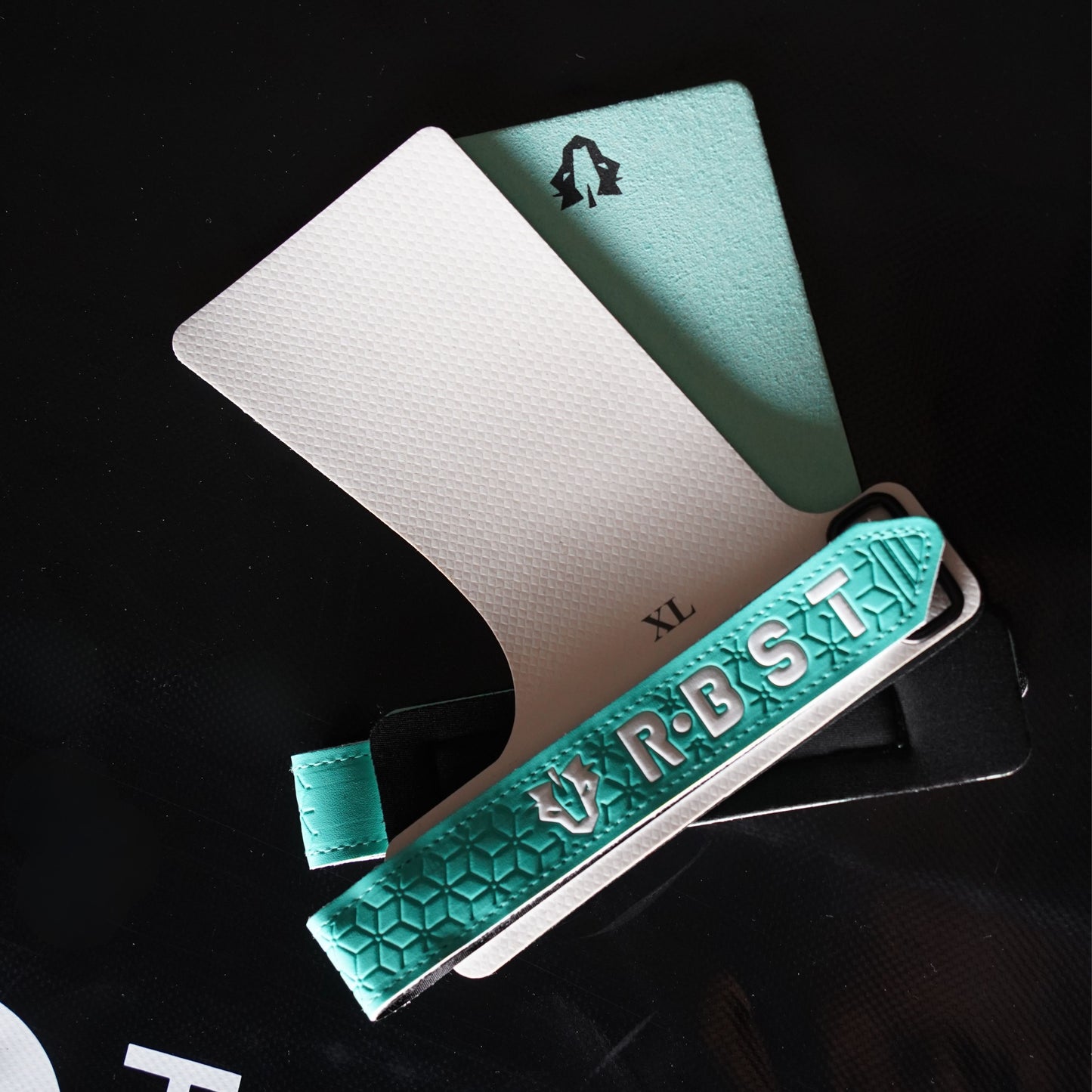 🔥 Iron-X Pull-Up Grips - Alpine White | Rubber Hand Grips