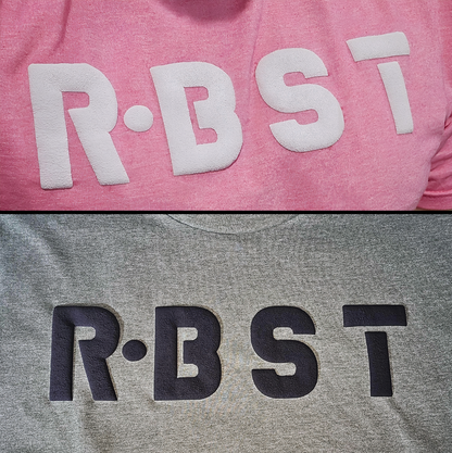 Unisex | Heather Navy | PUFF RBST LOGO