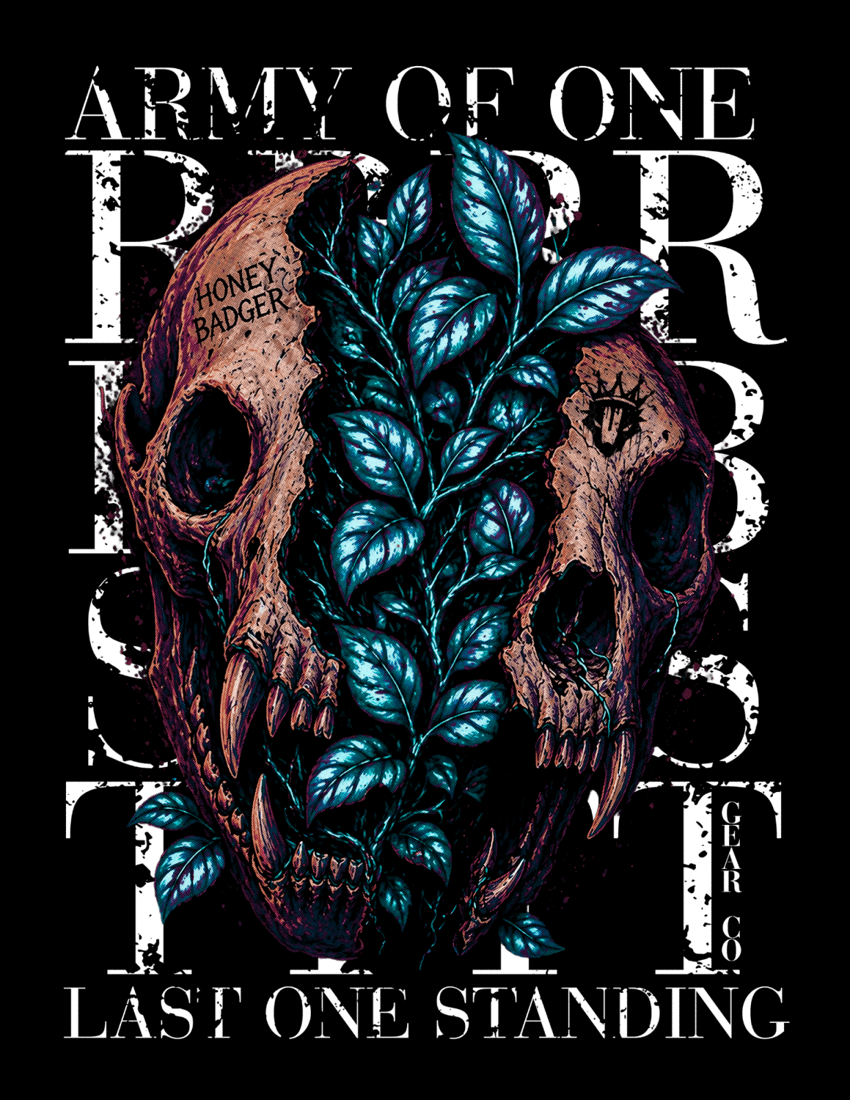 ARMY OF ONE | Black - RBST GEAR CO.