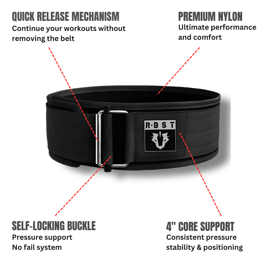 Badger Hug Lifting Belt – Gray | Ultimate Core Support - RBST GEAR CO.