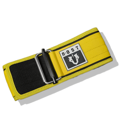 Badger Hug Lifting Belt – Yellow | Ultimate Core Support - RBST GEAR CO.