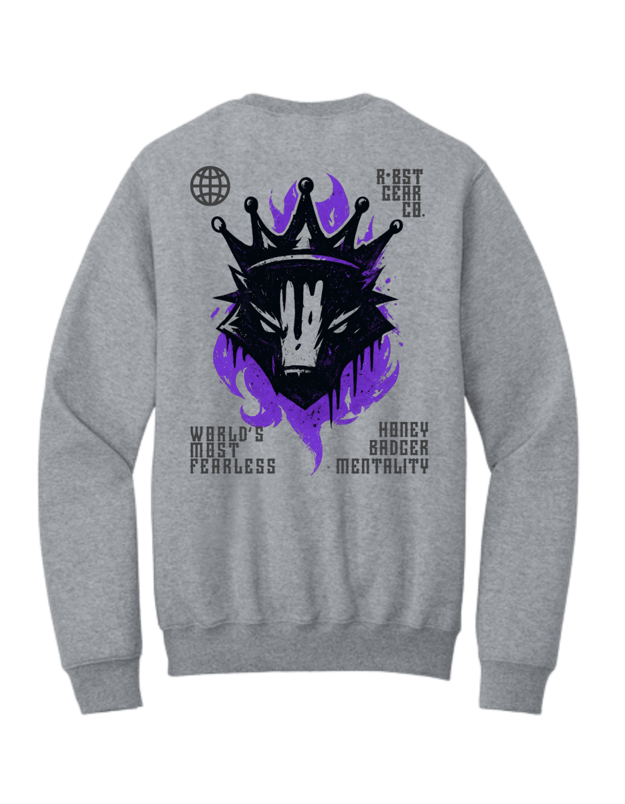 Core Fleece Crewneck Pocket | World's Most Fearless - RBST GEAR CO.