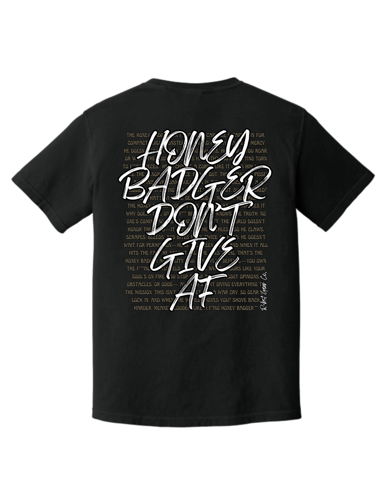 Don't Give AF | Black - RBST GEAR CO.